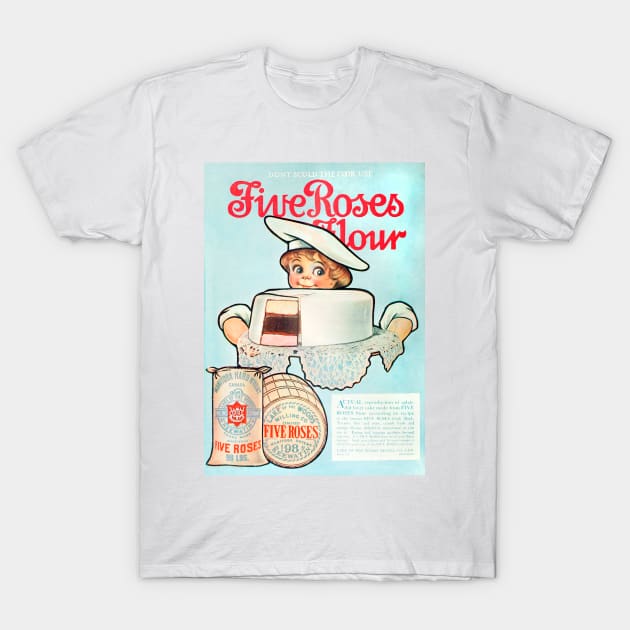 Five Roses Flour Ad T-Shirt by WAITE-SMITH VINTAGE ART